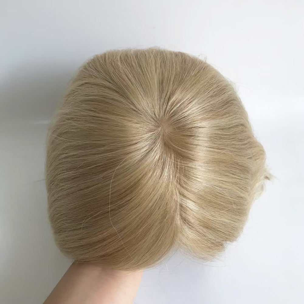 European Hair Lace Front Silktop Full Head Wigs Jewish Wig