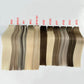 Highlights Virgin Hair Sew In Machine Weft Extensions
