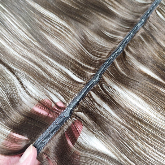 Dark Brown Butterfly Genius Weft Human Hair Extensions
