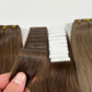 Remy Hair Invisible Tape Ins Hair Extensions for Fine Hair