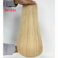 Light ash blonde Virgin Hair Sew In Genius Weft Hair Extensions