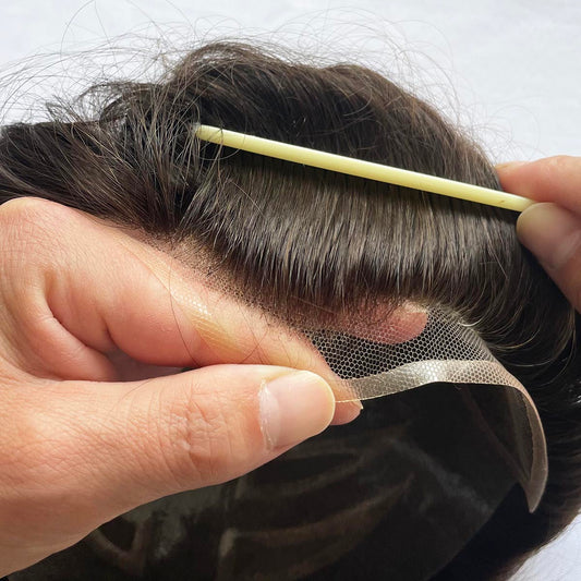 Men's Non Surgical Hair Replacement On Rite Mono Top Toupees