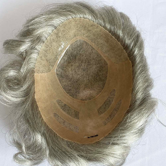 Oscar Mono Top Mens Human Hair Toupee