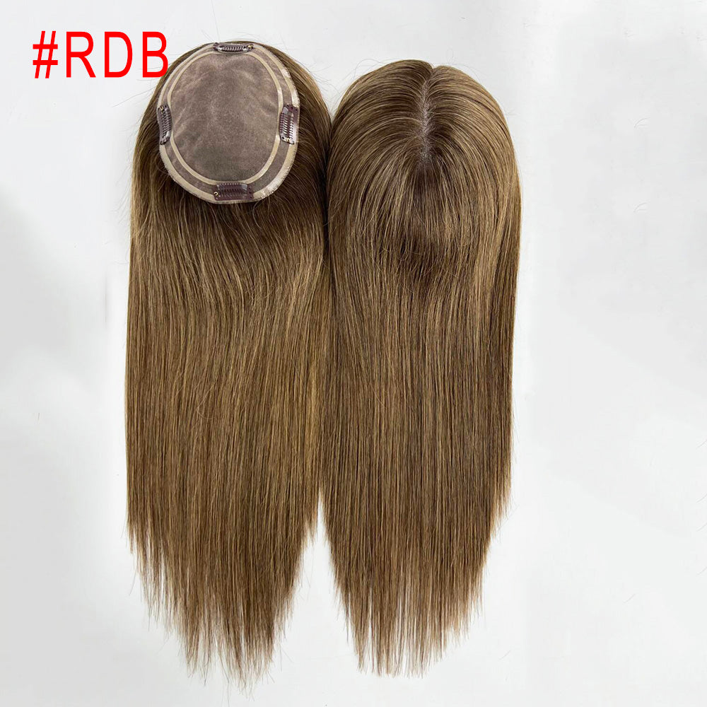 Highlights 5.5x6 inch Mono Female Hair Topper for Thinning Crown