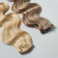 S Body Wave Virgin Human Hair Hybrid Genius Weft Extensions