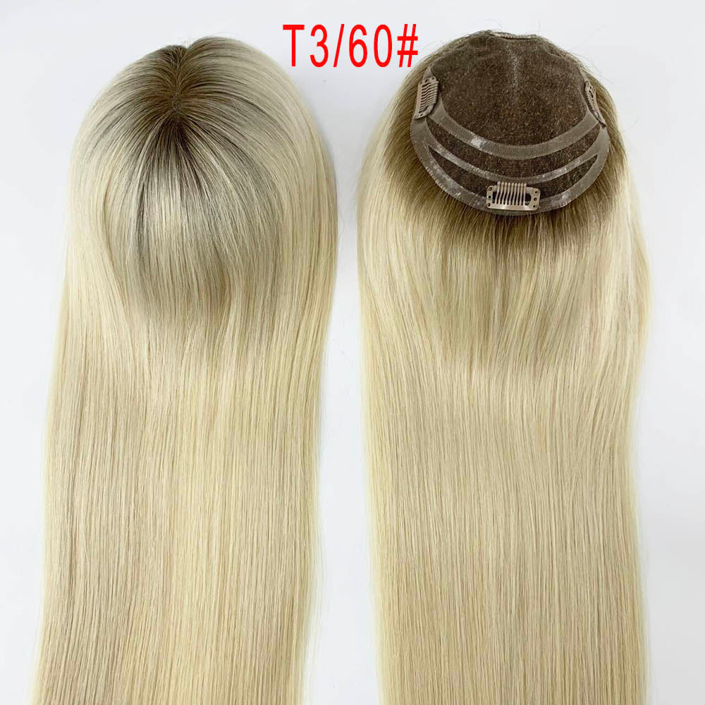 6x6.5 Lace Wig Topper Virgin Human Hair for Women