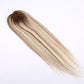 brown highlights 5.5x6 inch Mono Female Hair Topper for Thinning Crown