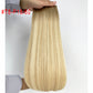 Brown root Highlights Virgin Hair Sew In Genius Weft Hair Extensions