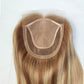 Lace Front Silkbase Human Hair Toppers for Thinning Hair