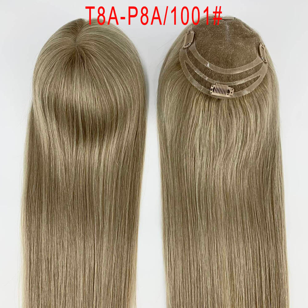 6x6.5 Lace Wig Topper Virgin Human Hair for Women