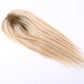 Blonde Highlights 5.5x6 inch Mono Female Hair Topper for Thinning Crown