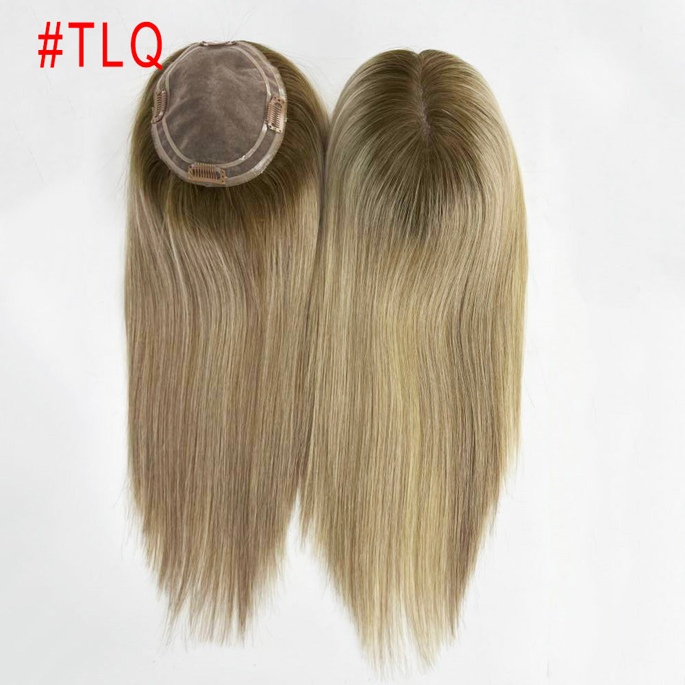 Highlights 5.5x6 inch Mono Female Hair Topper for Thinning Crown