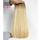 Ash blonde highlights Thin Band Virgin Hair Sew In Genius Weft Extensions