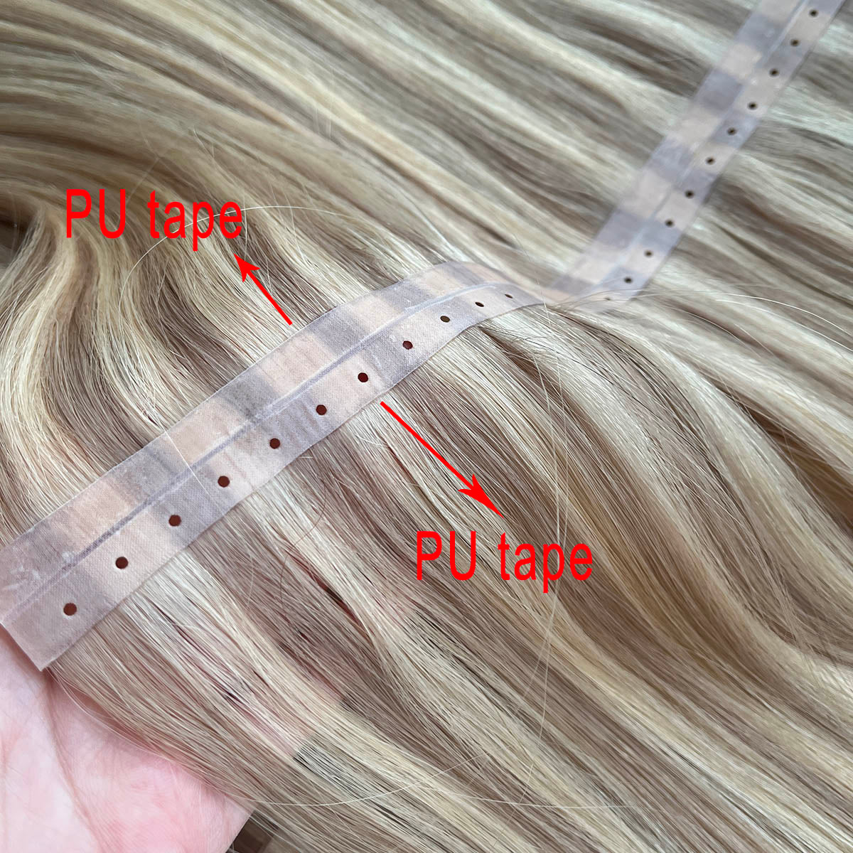 XO Invisible Weft Extensions Remy Human Hair