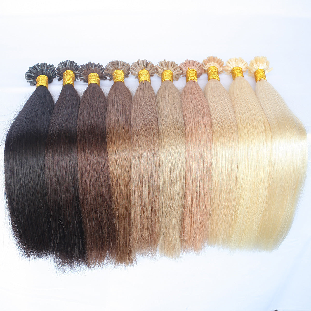 Virgin Human Hair U Tip Extensions