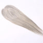 Grey 5.5x6 inch Mono Female Hair Topper for Thinning Crown