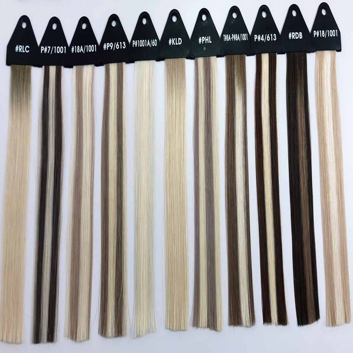 Color Charts for Human Hair Extensions HSUhairextensions
