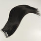 Natural Black Invisible Tape In Human Hair Extensions