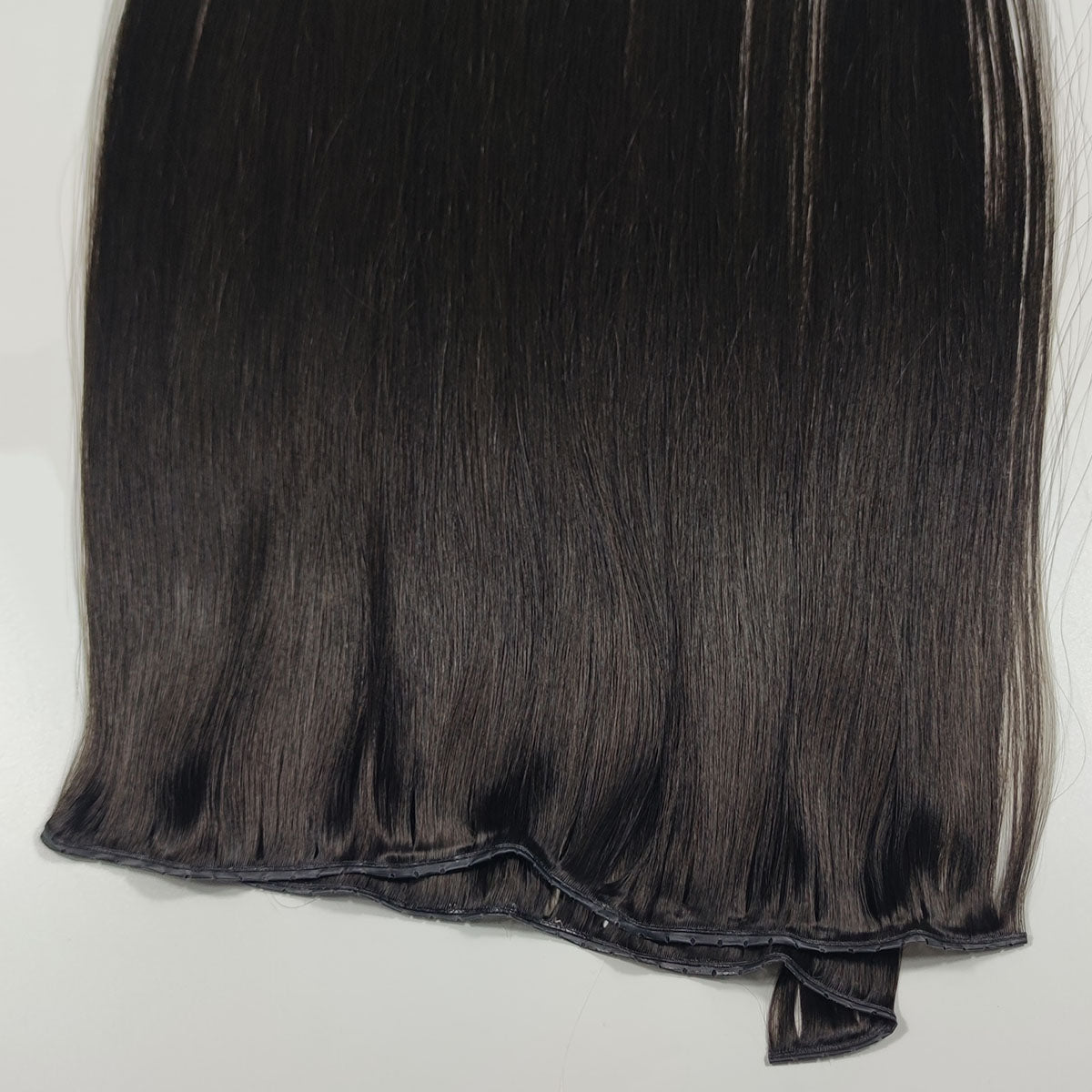 Natural Black Butterfly Genius Weft Extensions Remy Human Hair