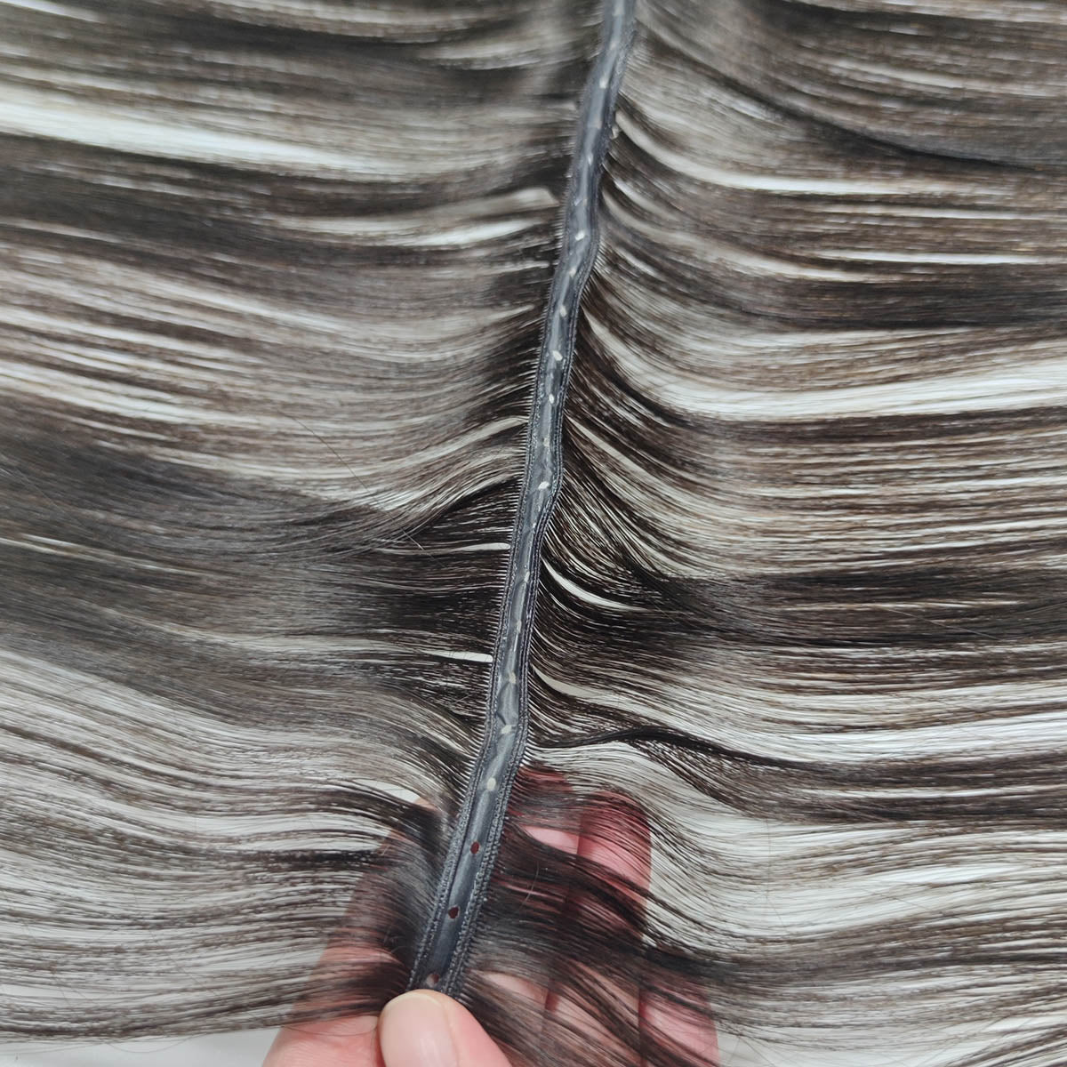 Natural Black Butterfly Genius Weft Extensions Remy Human Hair