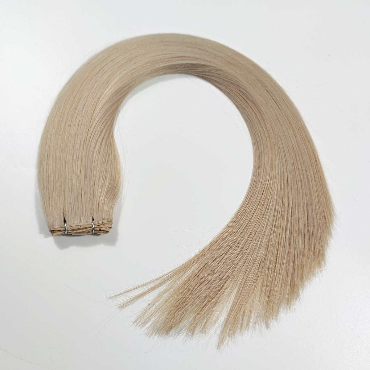 Silver Human Hair Butterfly Genius Weft Extensions