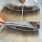 HD Swiss Lace Hairline Wig Topper with Fishline Virgin Human Hair