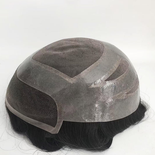 Men's Non Surgical Hair Replacement On Rite Mono Top Toupees
