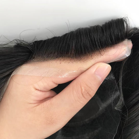 Men's Non Surgical Hair Replacement On Rite Mono Top Toupees