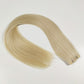 Platinum Blonde Remy Human Hair Genius Wefts Extensions