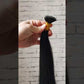26 inch Jet Black Virgin Hair Nano Ring Hair Extensions