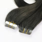 Natural Black Straight Tape In Hair Extensions