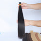 Jet Black Straight I Tip Hair Extensions