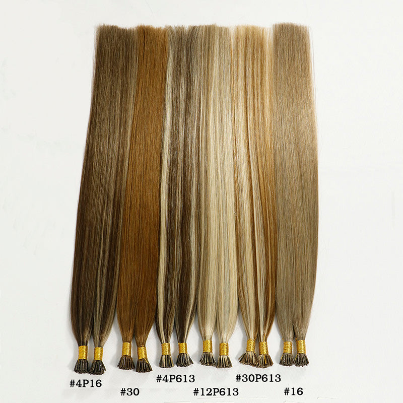 Highlights Remy Human Hair I Tip Hair Extensions
