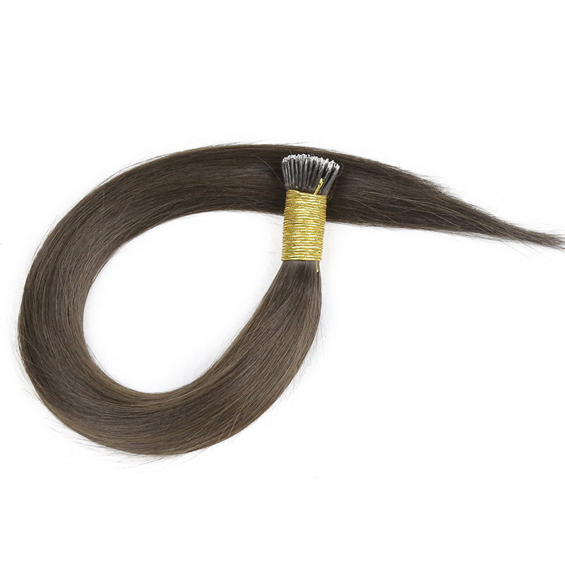 Darkest Brown Straight Nano Ring Hair Extensions