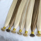 Remy Human Hair Plastic Tip Hair Extensions